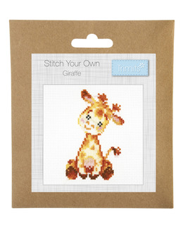 Broderikit Tavla Mini Giraff