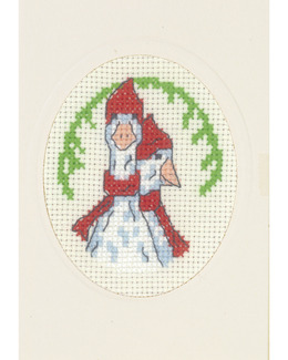 Broderikit Kort Vänner