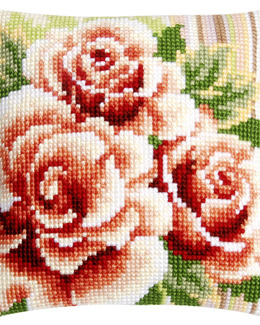 Broderikit Kudde Rosendoft