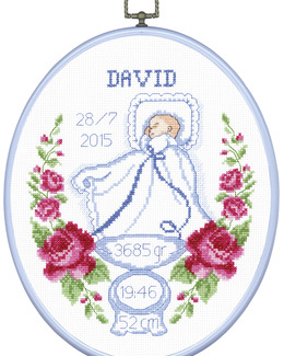 Broderikit Doptavla Pojke