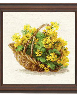 Broderikit Tavla Rapsblommor