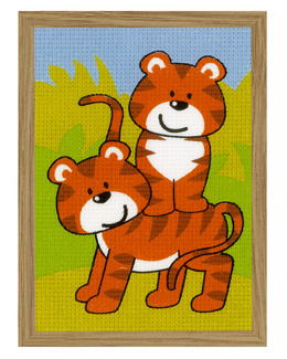 Broderikit Stramaljtavla Tigerlek