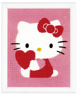 Broderikit Stramalj Hello Kitty