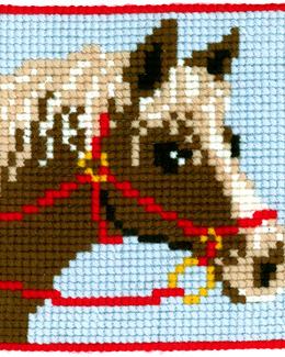 Broderikit Stramaljtavla Häst