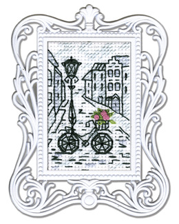 Broderikit Tavla Romantiska Paris