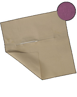 Kuddbakstycke 45x45 cm ljungfärgat