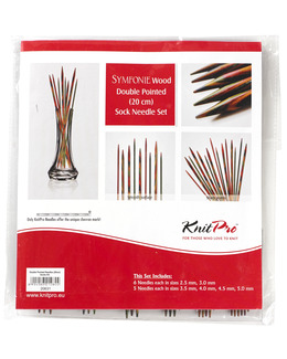 Strumpstickor Symfonie 20 cm set 6