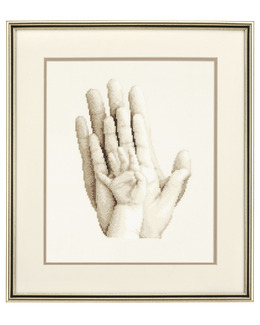 Broderikit Tavla Älskade familj