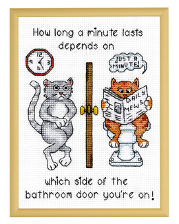 Broderikit Tavla Den långa väntan