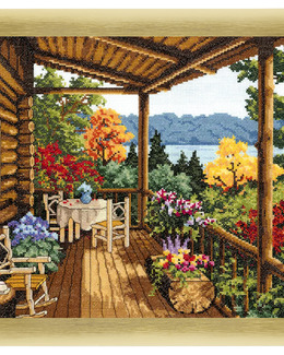 Broderikit Tavla Skogsvy