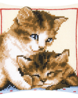 Broderikit Kudde Lekfulla katter