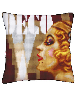 Broderikit Kudde Henne