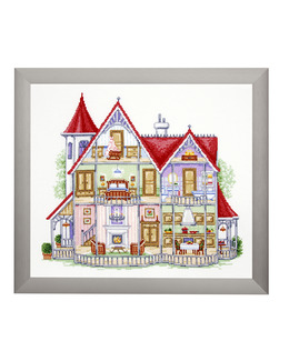 Broderikit Tavla Dockhuset