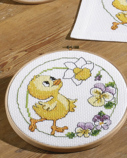 Broderikit Tavla Stående kyckling
