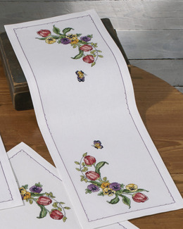 Broderikit Löpare Vårfint
