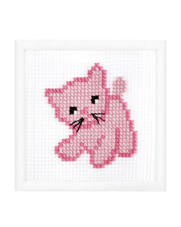 Broderikit Tavla Katt