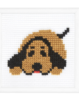 Broderikit Tavla Hund