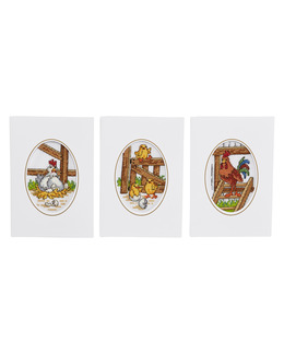 Kort Kycklingfamiljen 3-pack