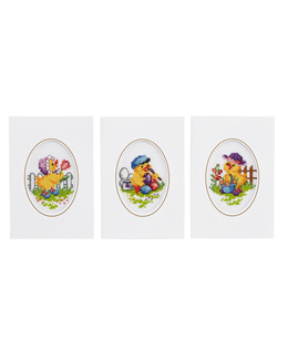 Kort Söta kycklingar 3-pack