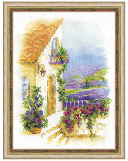Broderikit Tavla Romantik i Provence
