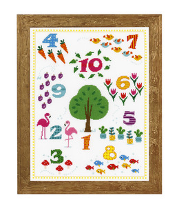 Broderikit Tavla Räkna till tio