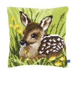 Broderikit Kudde Liten hjort