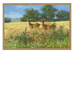 Broderikit Tavla Hjortar