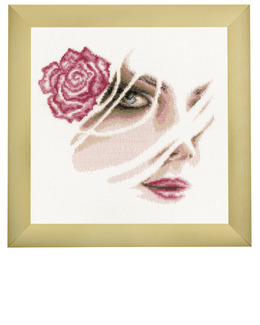 Broderikit Tavla Ros