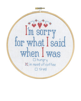 Broderikit Tavla I am sorry