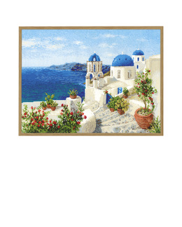 Broderikit Tavla Santorini