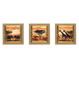 Broderikit Tavlor Afrika 3-pack