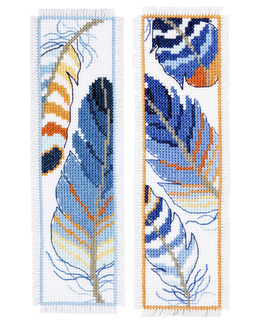 Bokmärken Fjädrar 2-pack