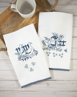 Kökshandduk Gås 2-pack