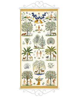 Broderikit Bonad Paradiset aida