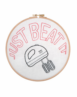 Broderikit Tavla Just beat it