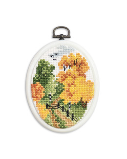 Broderikit Flexitavlor Årstider 4-pack