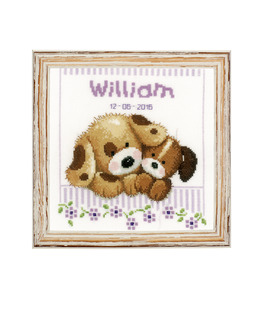 Broderikit Tavla Gosiga hundar