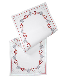Broderikit Löpre Snöflingor