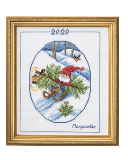 Broderikit Årstomte 2020