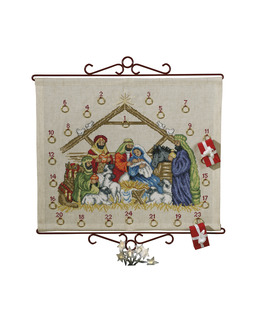 Broderikit Kalender Jesusbarnet