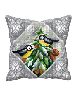 Broderikit Kudde I grantoppen