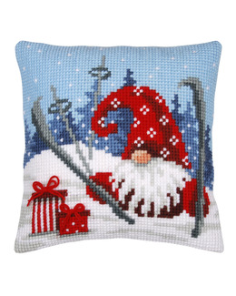 Broderikit Kudde Vurpande nisse
