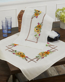 Broderikit Solrosor