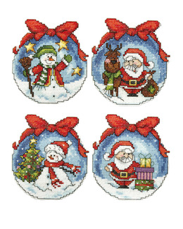 Plastic canvas i Julkulan 4-pack