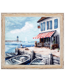 Broderikit Tavla Hamnen