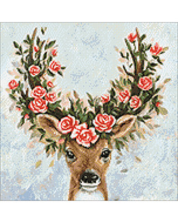 Diamond painting Blomsterkrona