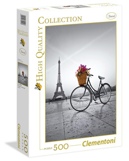 Pussel Cykeltur i Paris 500 bitar