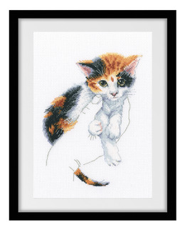 Broderikit Tavla Lilla katten