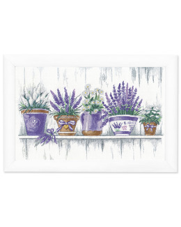 Broderikit Tavla Lavendel