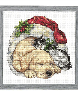Broderikit Tavla Julvänner